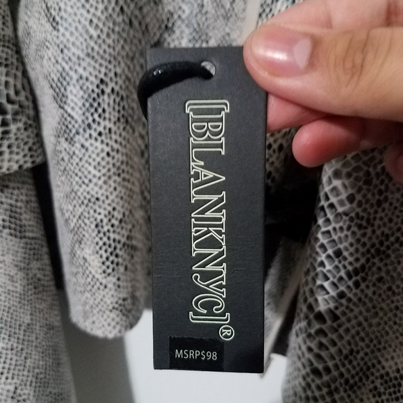 Blank NYC Drape Front Jacket - Picture 6 of 8